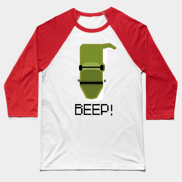 Beep! Baseball T-Shirt by Cute Digital Art